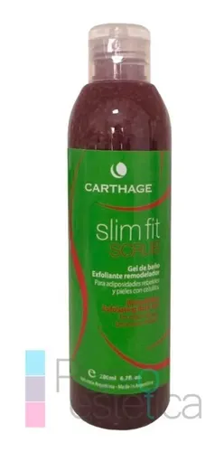 Carthage Slim Fit Scrub Gel De Baño Exfoliante Remodelador