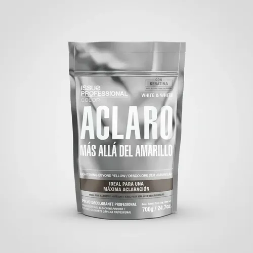 Polvo Decolorante Issue Keratina Aclaro Mas Alla 700g Tono: