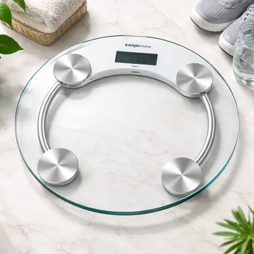 Balanza De Baño Kanjihome Pantalla Lcd Línea Exclusive Ms