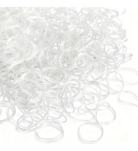 6000 Transparentes, Para Peinados Escolares Y Especiales,