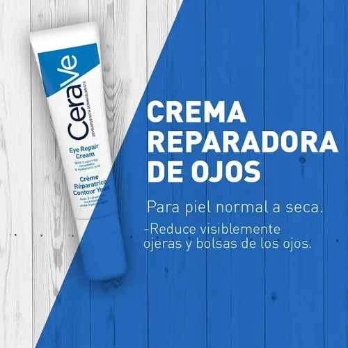 Cerave Crema Reparadora Para El Contorno De Los Ojos 14ml Todo Tipo De Piel Día/noche
