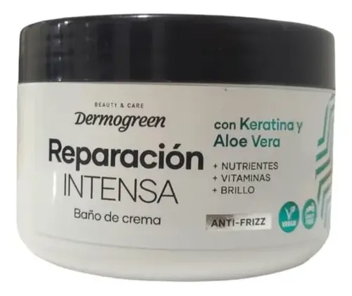Dermogreen Máxima Nutrición Mascarilla Capilar Keratina 300g