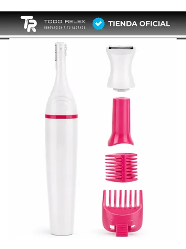 Depiladora Afeitadora Mujer 5 En 1 Facial Corporal Sin Dolor