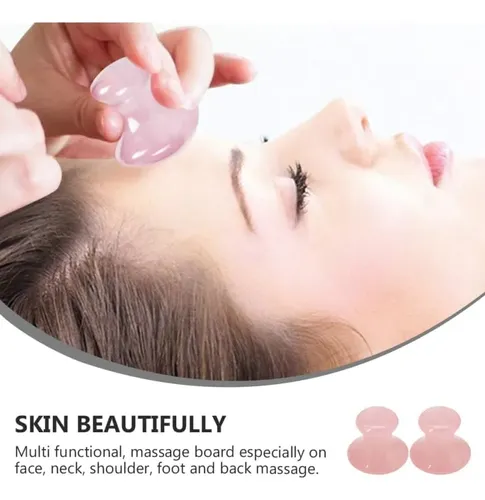 2 Herramientas De Masaje En Forma De Hongo Gua Sha