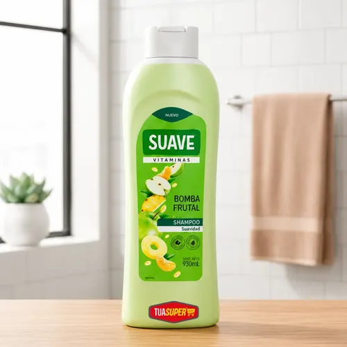 Shampoo Suave Bomba Frutal Suavidad 930ml Mix Vitaminas