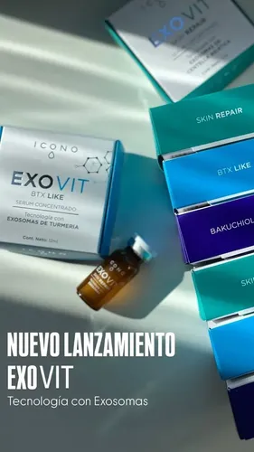 Serum Icono Exo Vit con Exosomas y Ácido Hialurónico para Todo Tipo de Piel