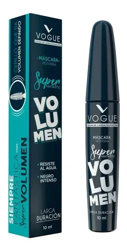 Mascara De Pestañas Vogue Volumen Negro