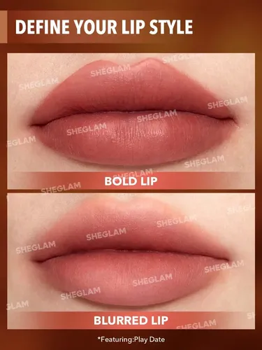 Labial Líquido Mate Sheglam Lip Blur Play Date Play Date