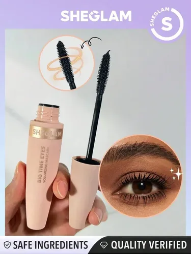 Máscara De Pestañas Voluminizadora Sheglam Big Time