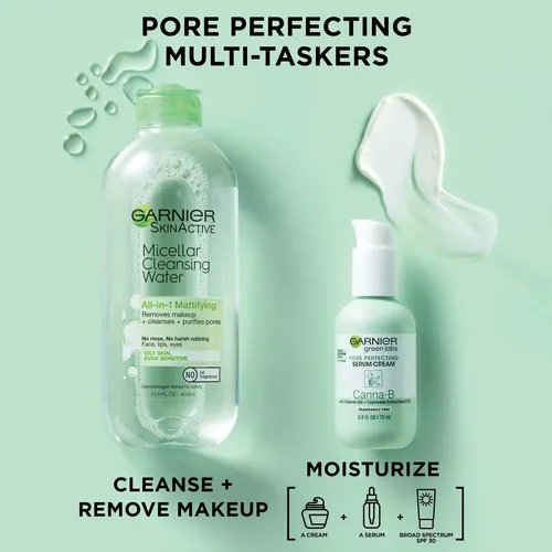 Agua Micelar Para Piel Grasa Garnier, Desmaquillante, 400 Ml