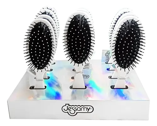Cepillos De Pelo Diseño Tropical Jessamy Exhibidor X12u C50