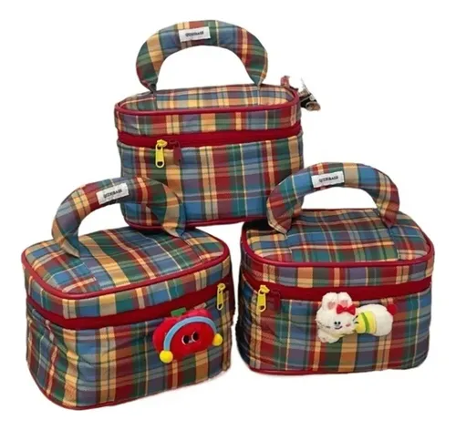 Cxy Neceser Maquillaje Grande Portátil Mujer Bolsa 1 Pza Cxy