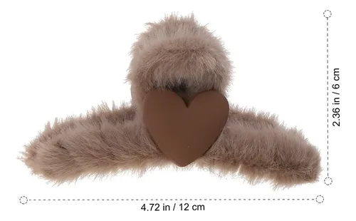 Pinzas De Felpa Para Cepillos De Pelo, 4 Unidades