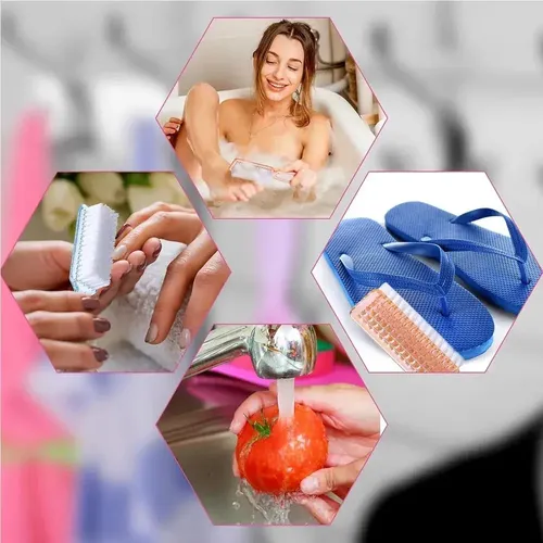 Wzy- O Cepillo Uñas 15 Piezas For Limpiar Y Exfoliar Las A .