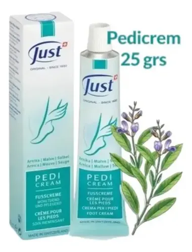 Crema Herbal Para Pies Pedicream 25g Viajero Just Original