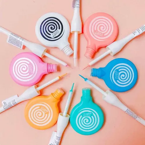 Delineador Ojos Liquido Pincel Tono Pastel Lolipop Ushas