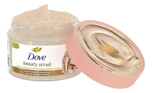 Exfoliante Corporal Dove Beauty Scrub Coco Y Azúcar Moreno 2