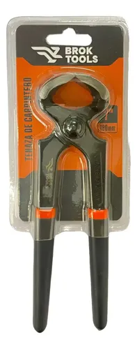 Tenaza Carpintero Broktools 7 Pulgadas 180mm Cromo Vanadio