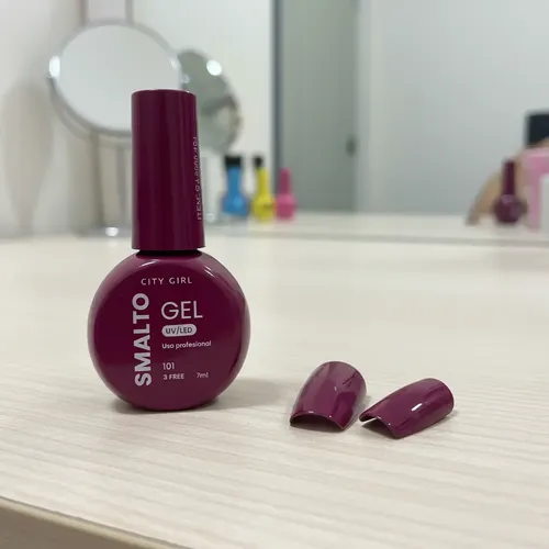 Esmalte De Uñas Profesional City Girl Smalto 7ml N101