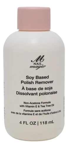 Quitacolor De Base De Soja Nail Magic