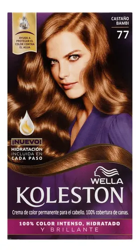 Tintura Koleston Kit Wella Permanente 366 Castaño Violeta Oscuro