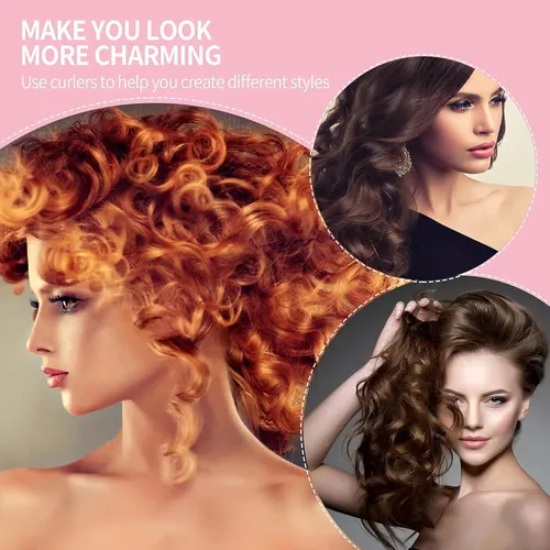 Juego De Rulos Flexibles Buytta 30 Piezas Para Cabello