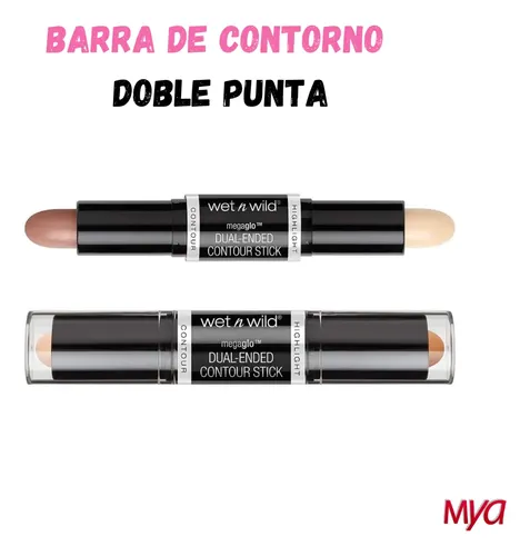 Barra Contorno Doble Punta Iluminador Wet N Wild Megaglo