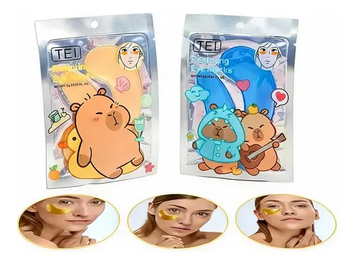 Parches Para Ojos Mascarilla X1 Capibara Restaurador Tei