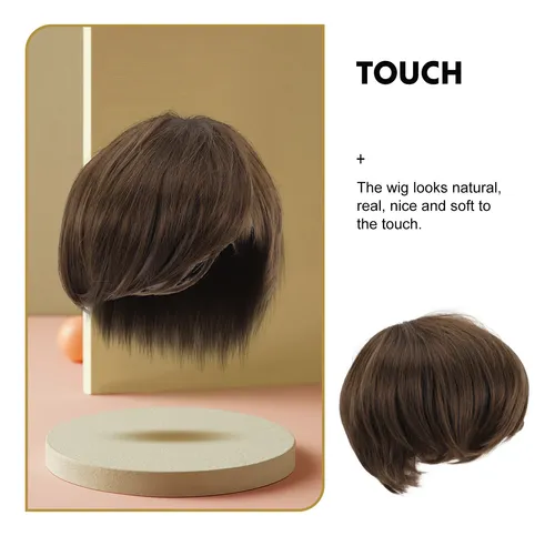 Extensión De Cabello Realista Para Reemplazar La Calvicie De
