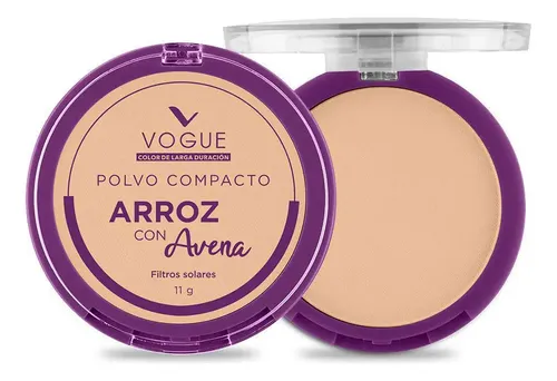 Polvo Compacto Vogue Arroz Con Arena Tono Ballerina