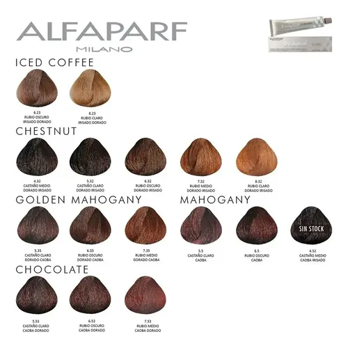 Kit Combo Tintura Alfaparf Evolution X4 Color A Elección