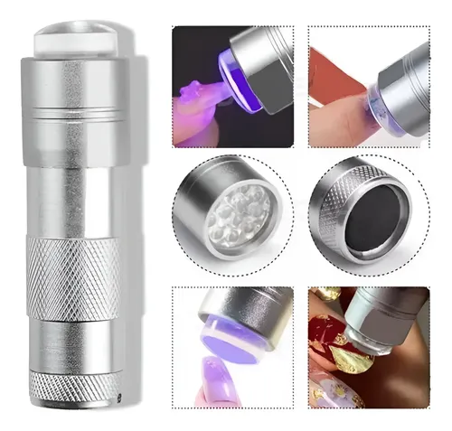 Linterna Uv Led Con Sello Mini Cabina Para Uñas Esculpidas