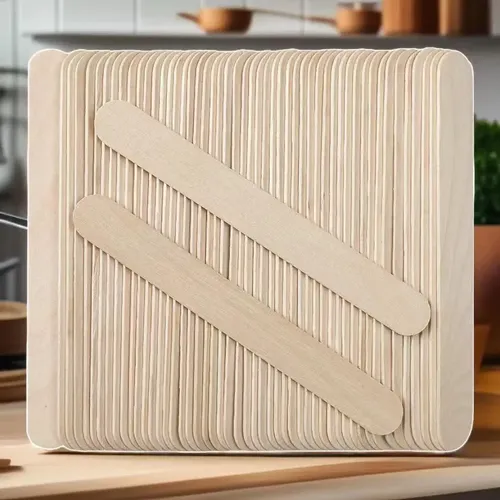150 Palitos De Madera Premium Para Depilación Facial Y Cuer