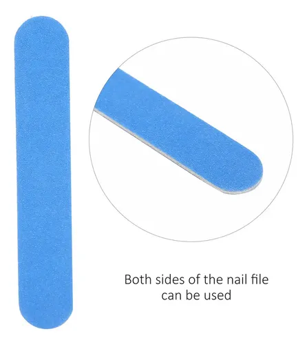 Lima De Uñas Desechable De Doble Cara Dp, 100 &vu