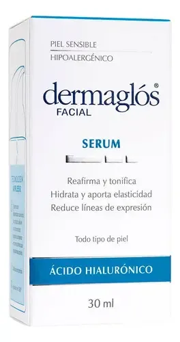 Dermaglós Facial Sérum Ácido Hialurónico Hidratante Antiedad