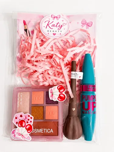 Kit De Maquillaje Delineador, Máscara De Pestañas Y Sombras