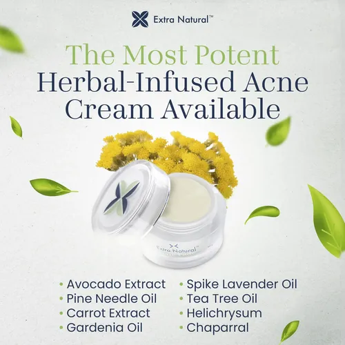 Crema Para Acné Extra Natural Para Piel Sensible 50 G
