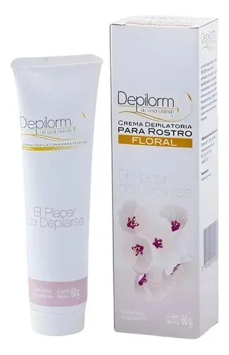 Depilorm Crema Depilatoria De Rostro Floral 60g