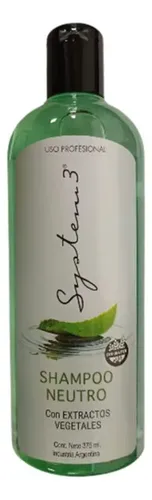 Shampoo Neutro 375ml System-3 Sin Gluten