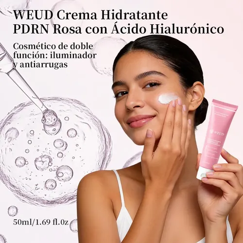 Weud Corea Pdrn Rosa Renueva Hidrata Y Protege Facial