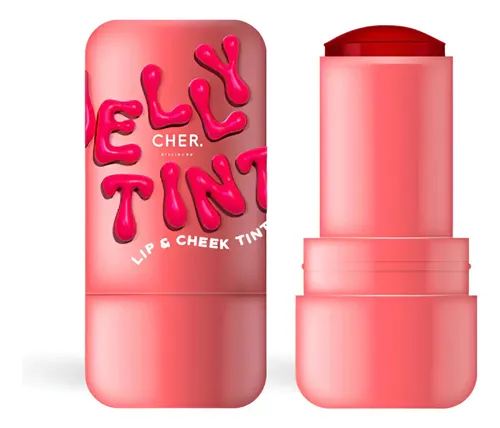 Rubor Gelatina Coral Efecto Glow Jelly Tint Cher Dieciocho