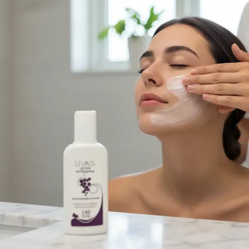 Leche De Limpieza-uvas Cosméticos X 2