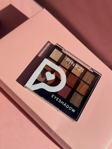 Paleta Sombras Pink21 12 Colores Matte Satinados Maquillaje