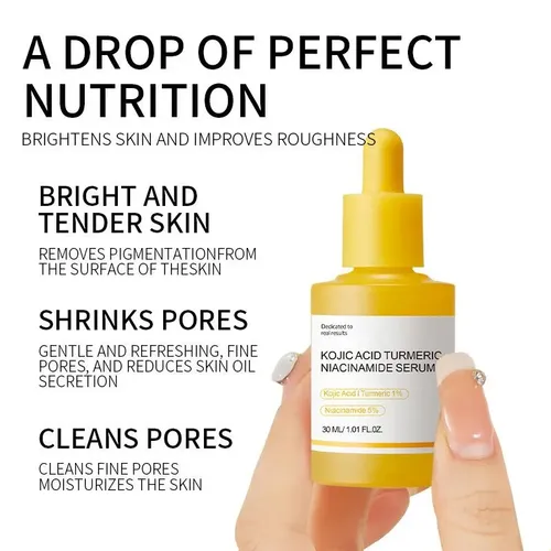 Kojic Acid Turmeric Niacinamide Serum For Brightening 30ml