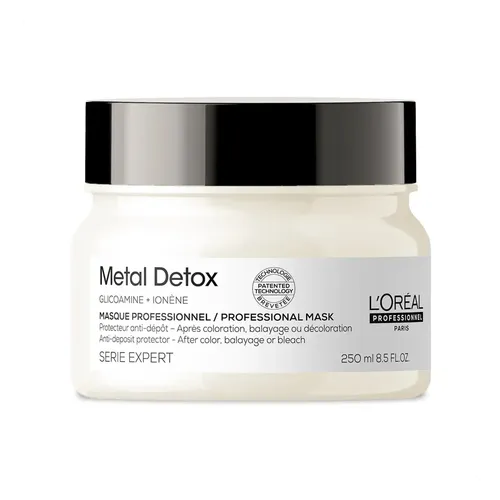 Loreal Metal Detox Máscara Capilar Post Coloración 250ml