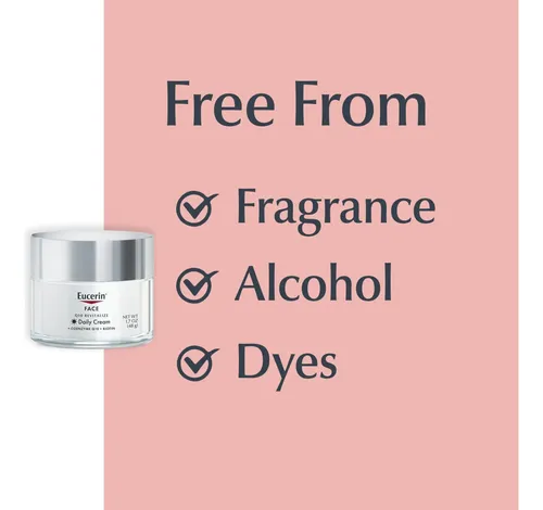 Crema Facial Eucerin Q10 Antienvejecimiento 1.7 Oz Sin Fraga Todo Tipo De Piel