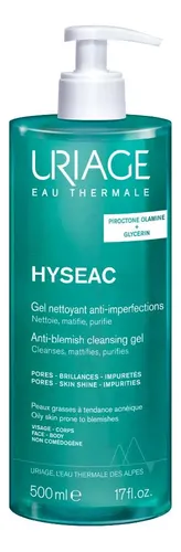 Uriage Hyseac Gel Limpiador Facial Piel Mixta Grasa Antiacné