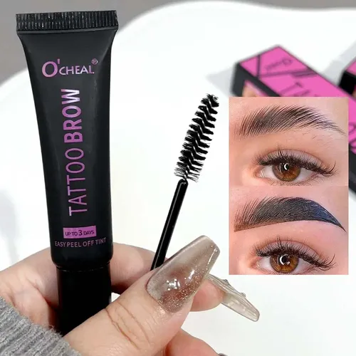 Set De Tinte En Crema Para Cejas, Fácil De Pelar, A Prueba D