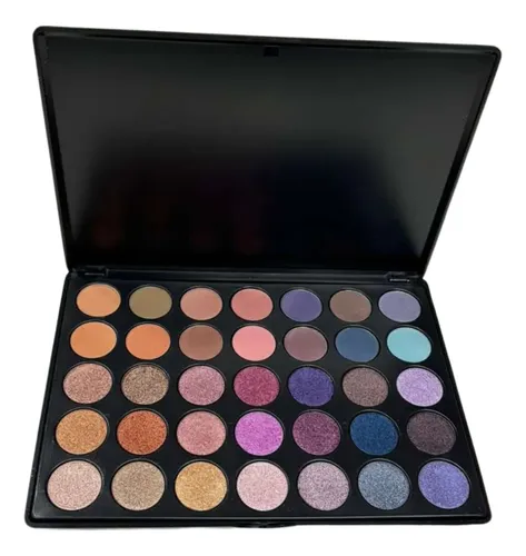 Paleta Malibu Glitz De Sombras 35 Tonos Mg564-1 Sin Tono