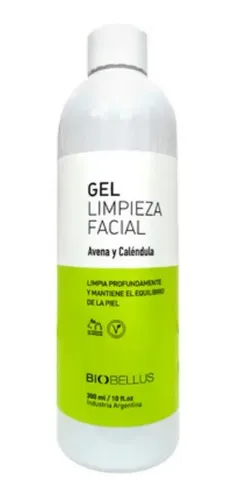 Gel De Limpieza Facial Biobellus Avena Y Calendula X 300